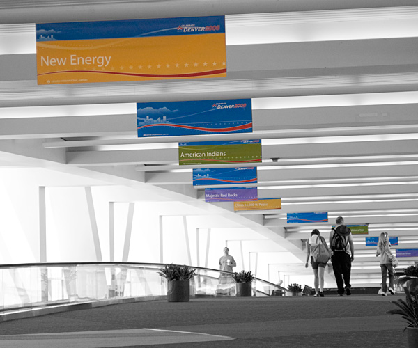 Celebrate Denver '08: A Concourse Banners