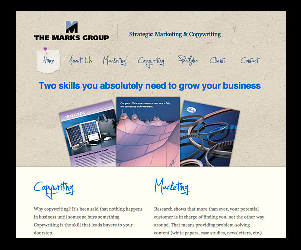 The Marks Group Website